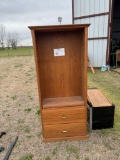 oak bookshelf