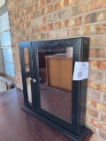 mirrored cabinet