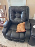 leather recliners w/center console