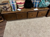 wooden storage cabinet