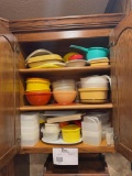 contents of cabinet