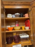 contents of cabinet