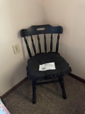 chair and wall art