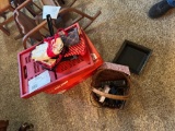 lot of decor items