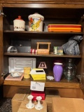 contents of cabinet