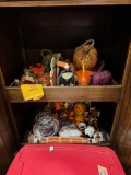 large lot of seasonal decor