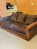 Sofa, Recliner, and ottoman