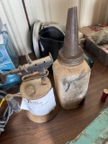 blow torch and funnel