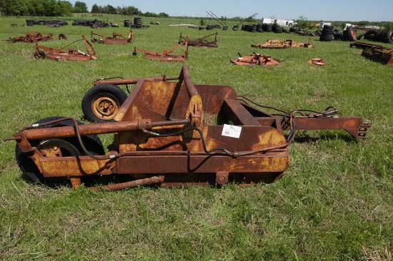 hydraulic pull behind scraper