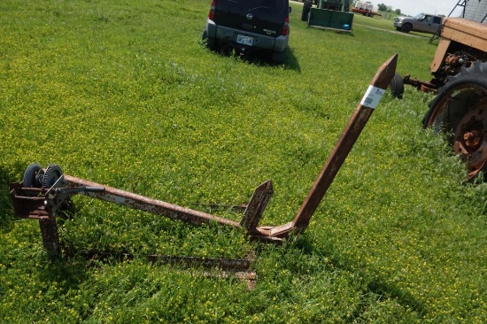 slide in hay spear