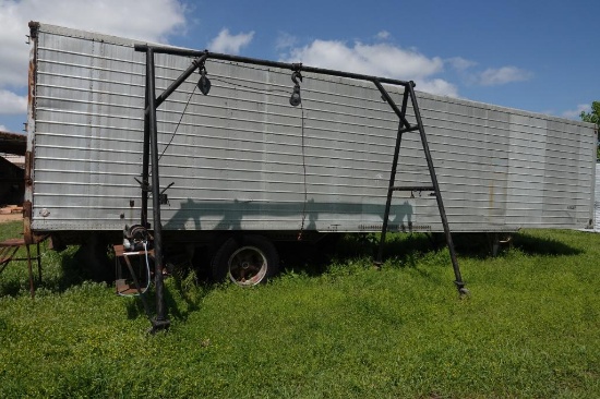 rolling A frame w/electric winch