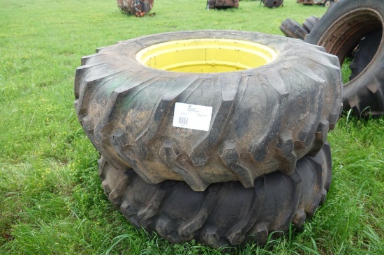 20.8-34 tractor tire and wheels