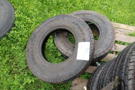 205/90D15 trailer tires (new)