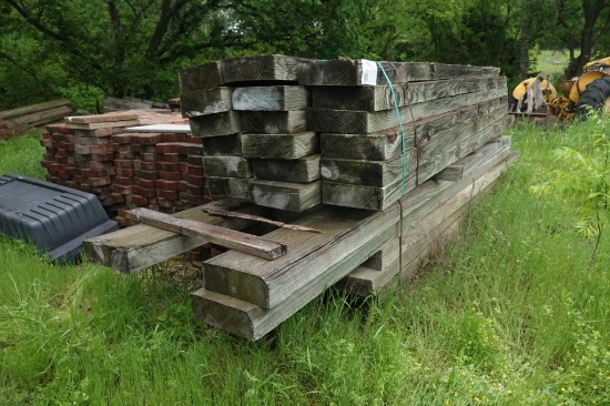large lot of timbers