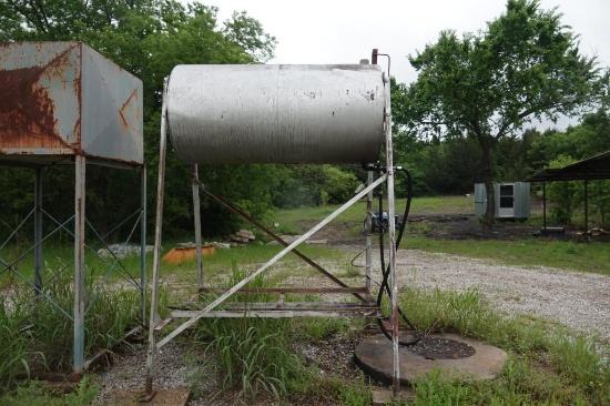 overhead fuel tank