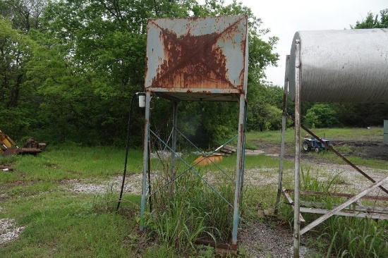 overhead fuel tank