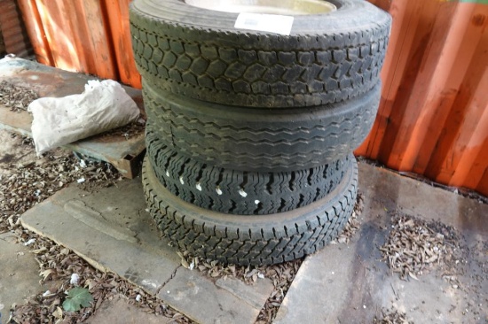 semi tires (assort sizes) 5x