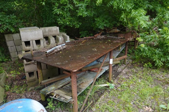 large welding table w/ vise