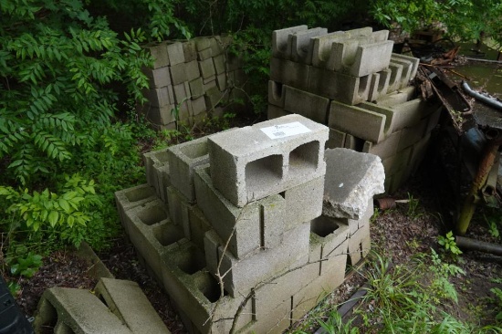 lot of cinder blocks