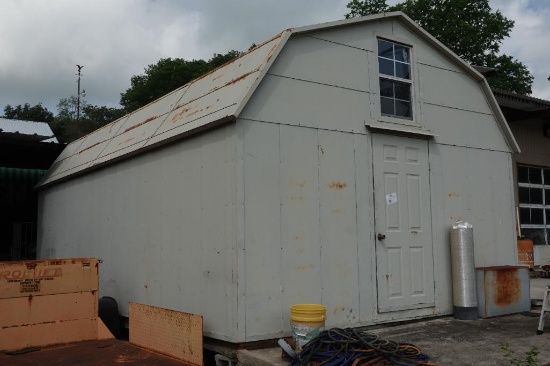 14' x 24' double lofted insulated/portable building/ has electrical and a/c