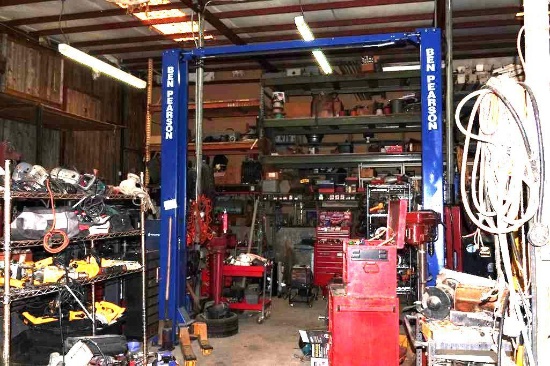 Ben Pearson 9000 SA 2 post car lift