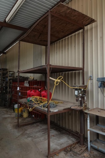 metal storage rack