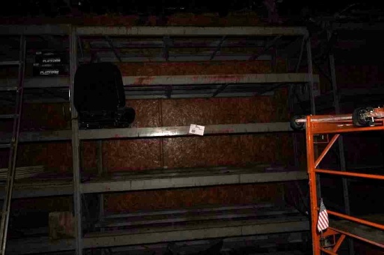 3.5x8 x10ft tall metal shelving - no contents