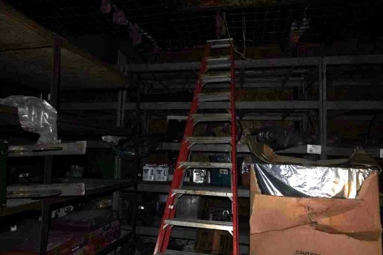 3.5x8 x10ft tall metal shelving - no contents