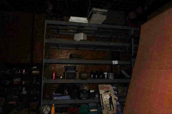 3.5x8 x10ft tall metal shelving - no contents