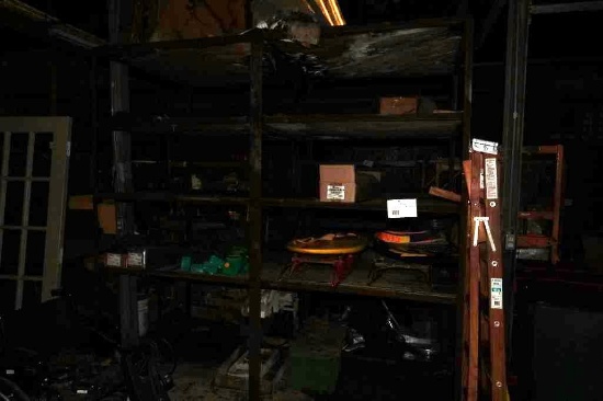 4x8x8ft tall metal shelving - no contents