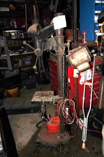 vintage drill press