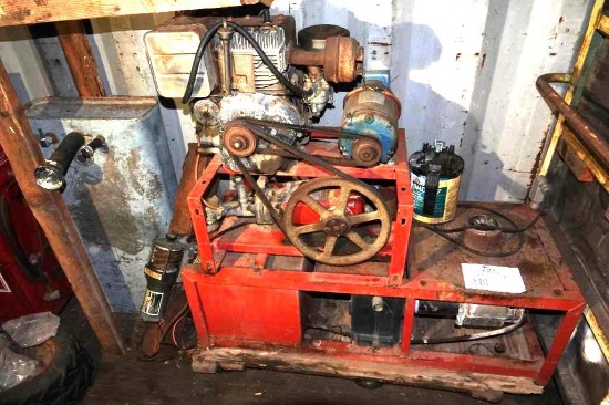 Gas Power washer w/ heater unit