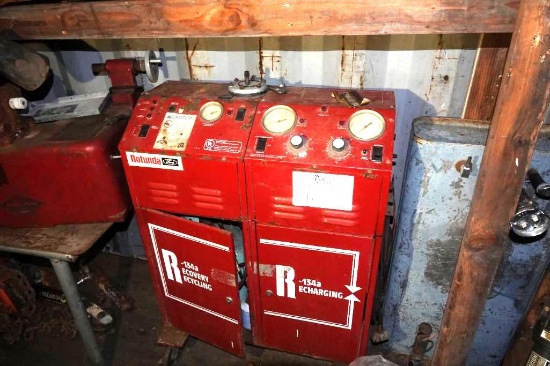Rotunda (Ford) R-143a A/C recharge table