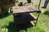 rolling steel cart