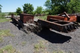 semi equipment trailer 21' w/4.5 foot dove