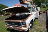 service truck boom lift non running