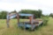 16 ft gooseneck flatbed trailer with ramps