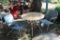 Vintage Metal Patio Table and Chairs