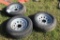 Load Star ST225/75 D 15 Mounted Trailer Tires (x3)