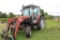 Massey Ferguson 3650 cab tractor with Great Bend 2440 QT front-end loader