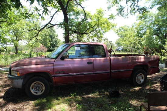 Ram 2500 Cummins turbo diesel truck with 317,710 miles, 5-speed manual