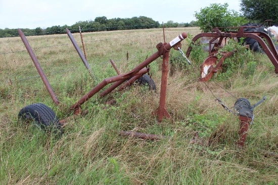 Bale Spike Trailer with Wench
