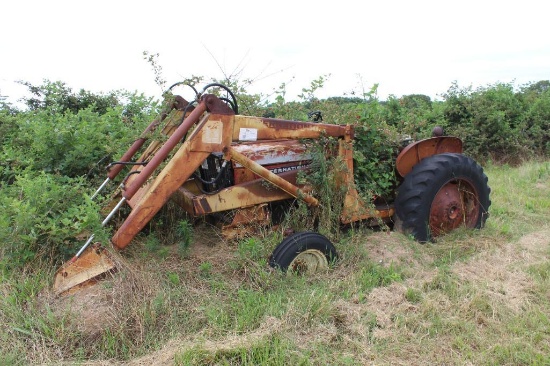 Large International tractor