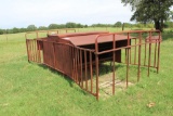 Covered Creep Feeder with Fence Panel Enclosure