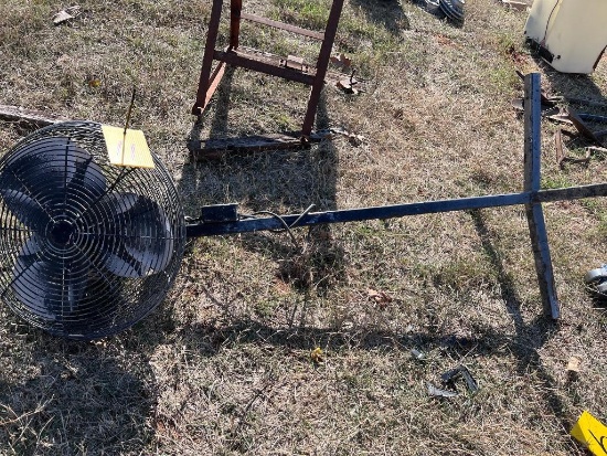 pedestal shop fan
