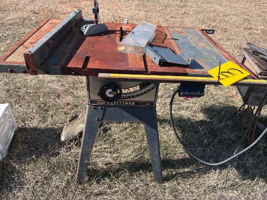 craftsman table saw