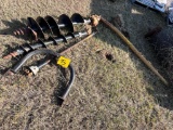 3pt post hole digger w/extra auger