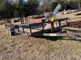 18 tandem axle trailer w/ramps