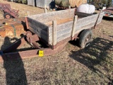 4x8 single axle trailer