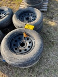 trailer tires (205 75R15) 4x